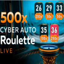 500x Cyber Auto Roulette