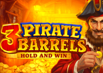 3 Pirate Barrels: Hold and Win