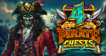 4 Pirate Chests