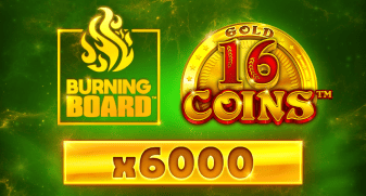 16 Coins Gold Burning Board