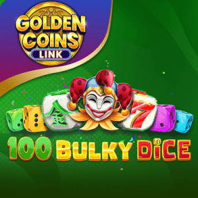 100 Bulky Dice Golden Coins Link