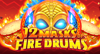 12 Masks of Fire Drums