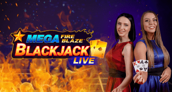 Mega Fire Blaze Blackjack Live