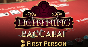 First Person Lightning Baccarat